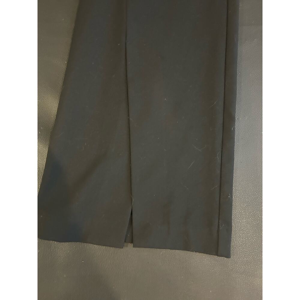 House of Harlow Black Dress Flare Pants Size 6 Class Open Slit at Hem - Picture 2 of 5